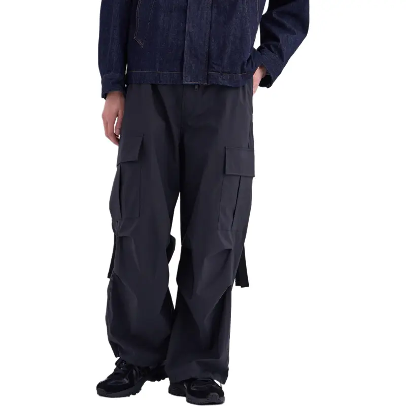 UNITED TOKYO SS25 Cargo Pants Men's Black-2