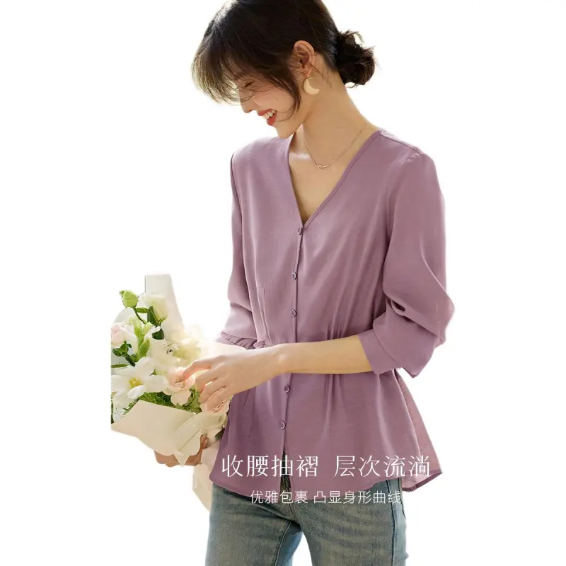 XWI Shirts Women's Pink Purple-1