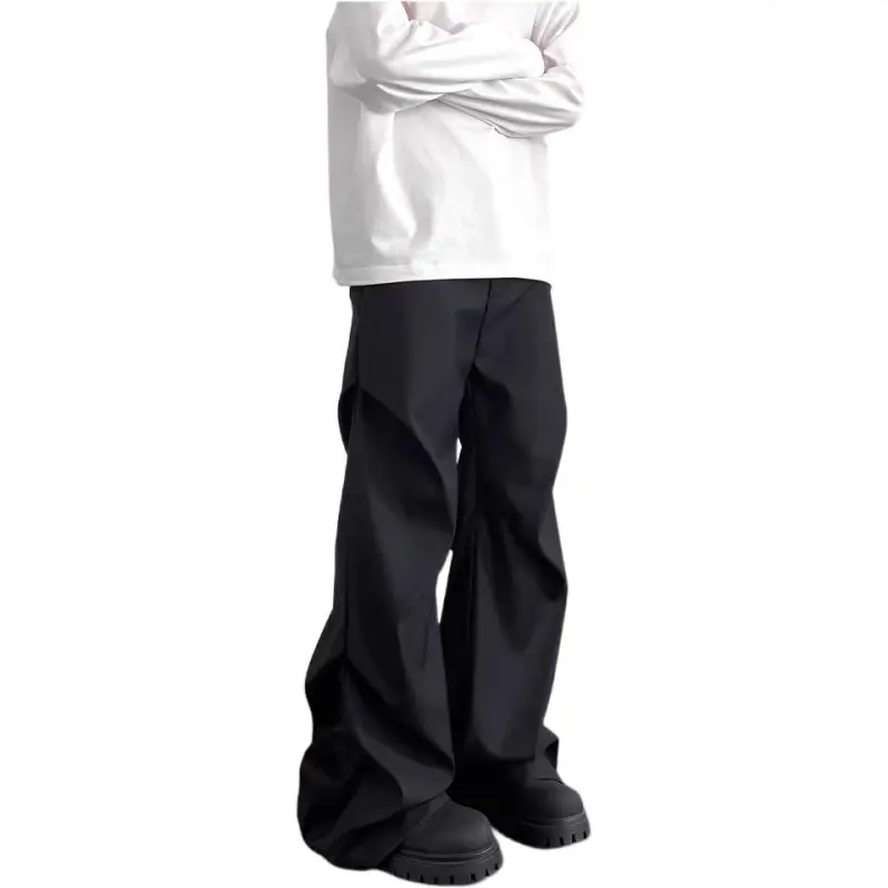 KVIV Suit Trousers Men Black -3