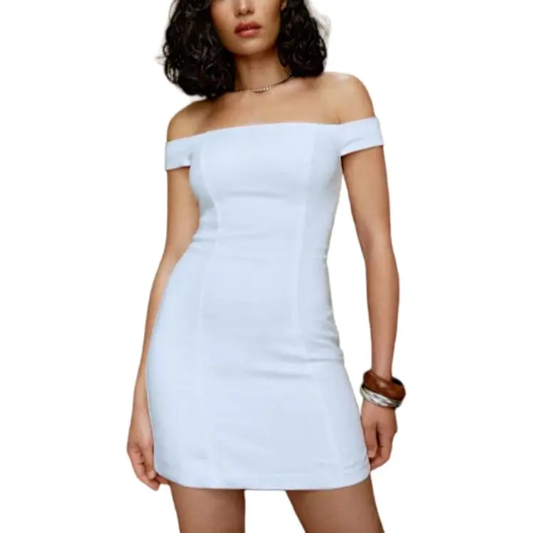 REFORMATION Eby Linen Dress Sleeveless Dress Women's-1