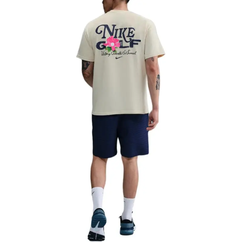 Nike Max90 T Shirt Men's Light Orewood Brown-2