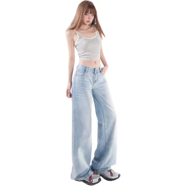 Kazakhstan Jeans Women's Light Blue-3