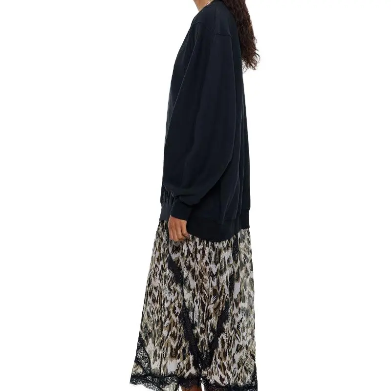Bimba Y Lola Plumancha print Sweatshirt Dress-4