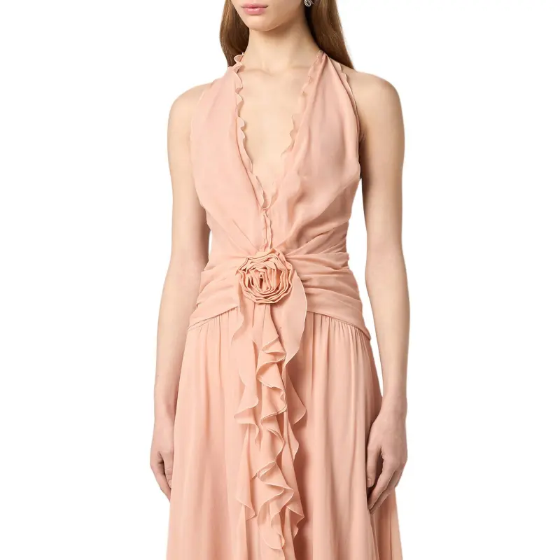Blumarine Sleeveless Dress Women's Pink-4