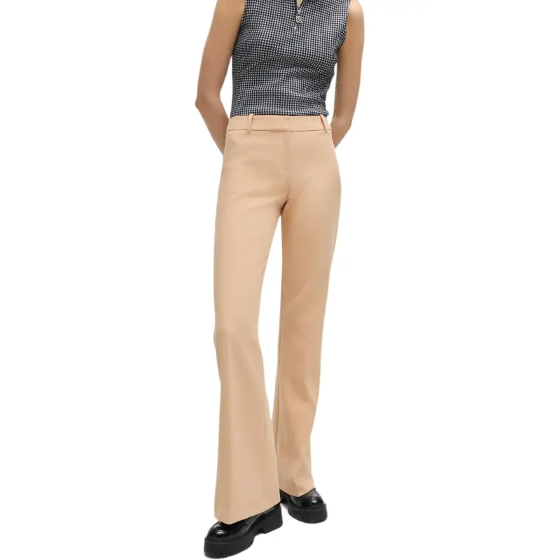 HUGO BOSS Casual Pants Women's Light Beige-2