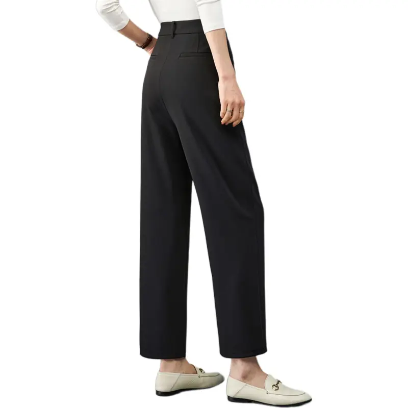 YALIDA Casual Pants Women's Black-1