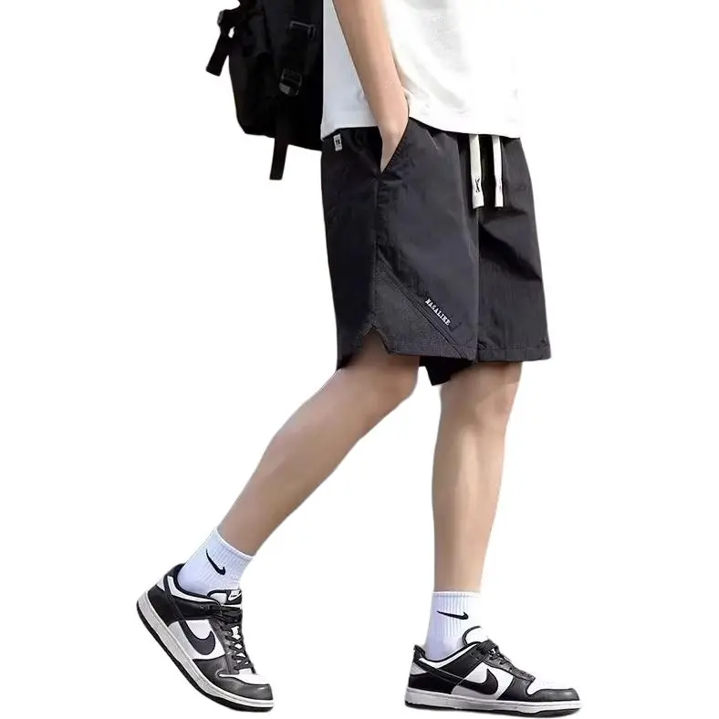 KVIV Casual Shorts Men Black -3