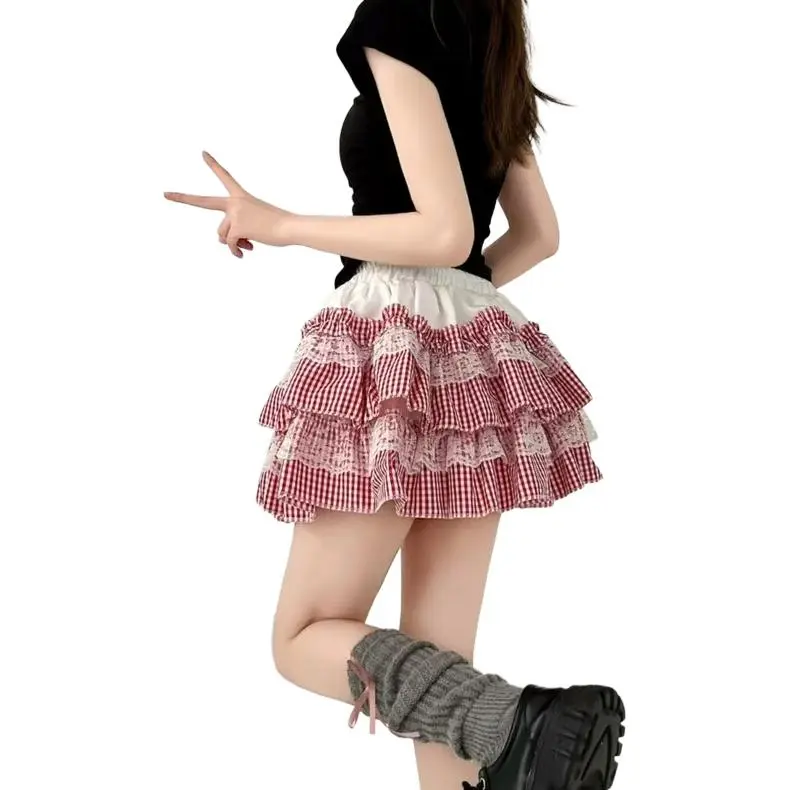 PLAY BUSH Casual Short Skirts Women's-1