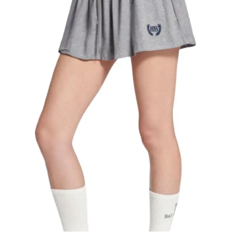 Balenciaga FW25 Casual Short Skirts Regular Fit Women's Gray-6
