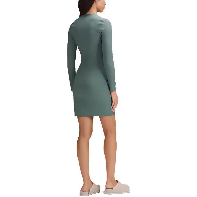 Lululemon Long Sleeved Dresses Women's Green-1