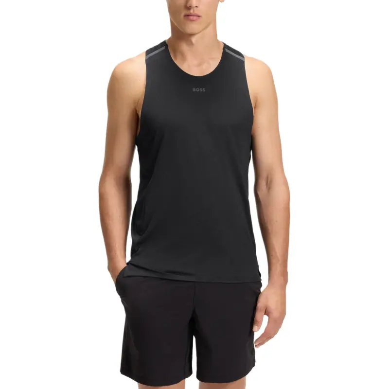 HUGO BOSS Tank Tops Men Black-1