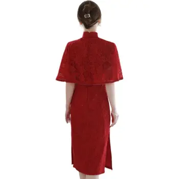 ENEESSI Cheongsams Women's Red