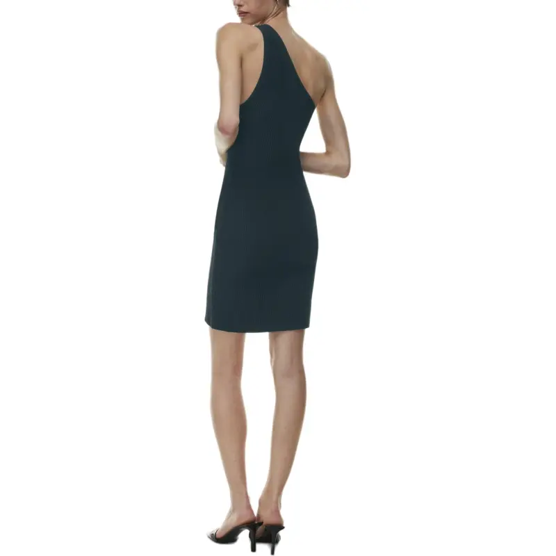 ARITZIA Babaton Sculpt Knit Seven Mini Dress Sleeveless Dress Women's Total Eclipse-3