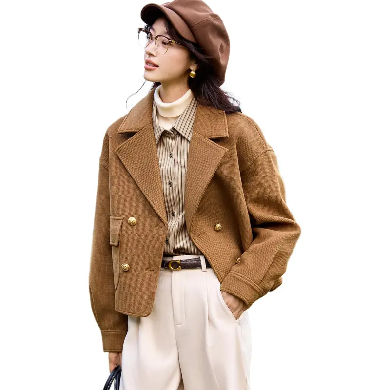Mo Han Yi Mei Coat Women's Amber Gold-3