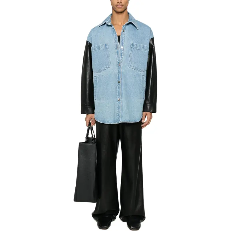 NANUSHKA Denim Shirt-2