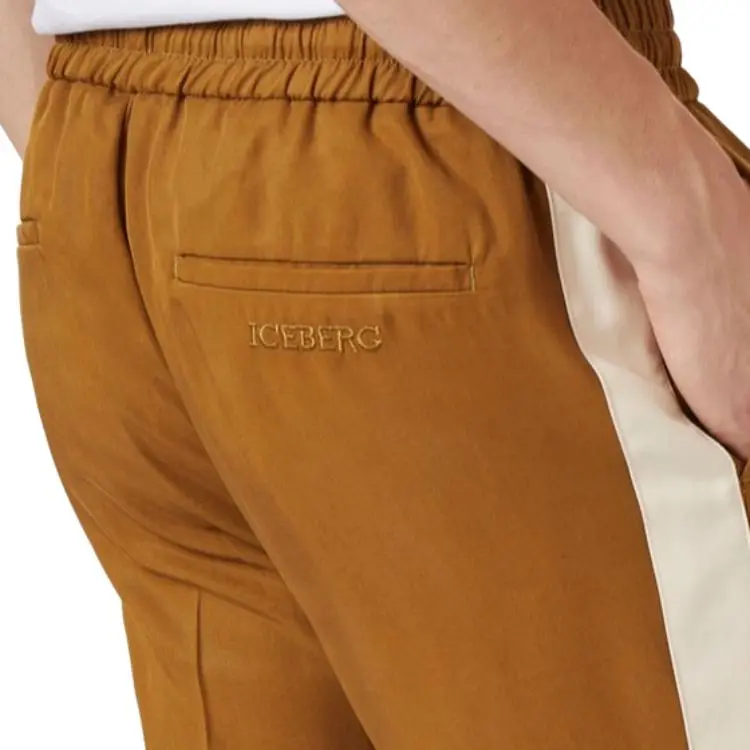 Iceberg Casual Pants Men's Yellow-5