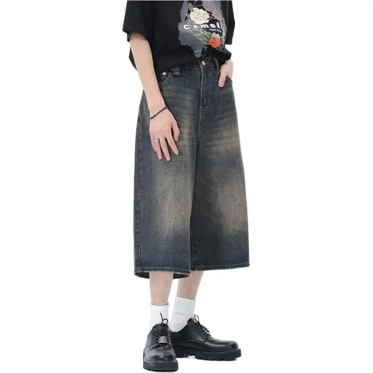 GOODHENLCE Denim Shorts Unisex-4