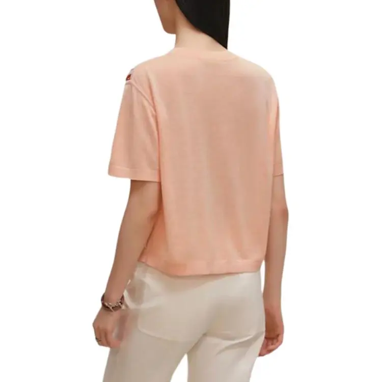 HERMES FW25 T Shirt Women's Orange-2