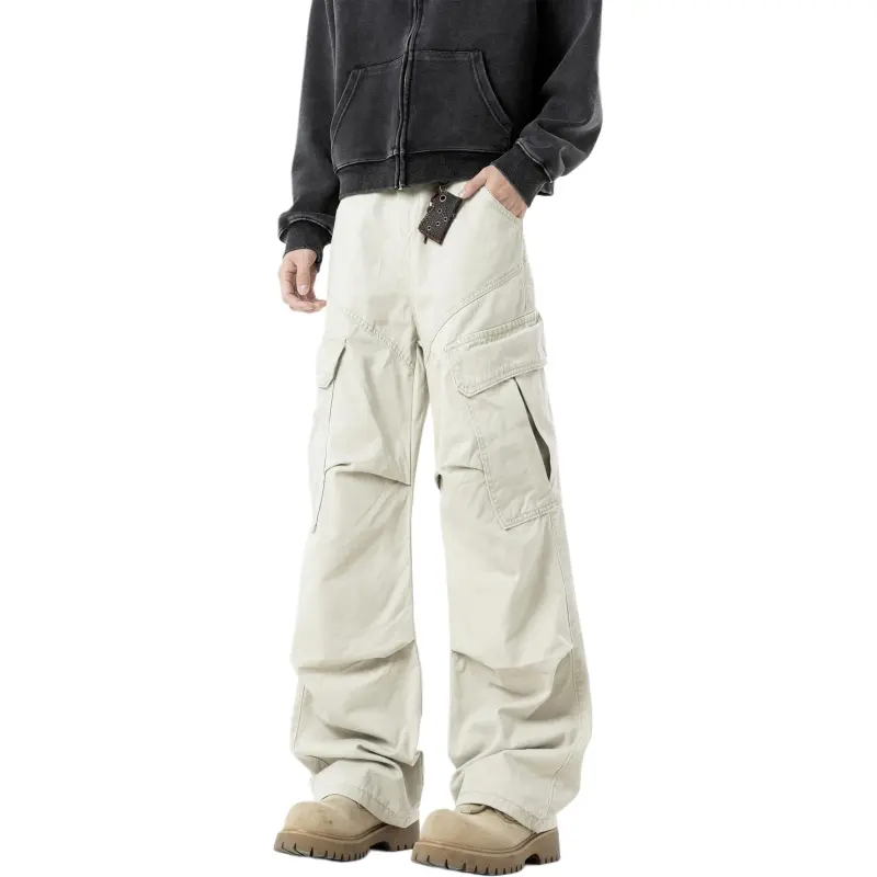 ST&SAT Cargo Pants Unisex Black-7