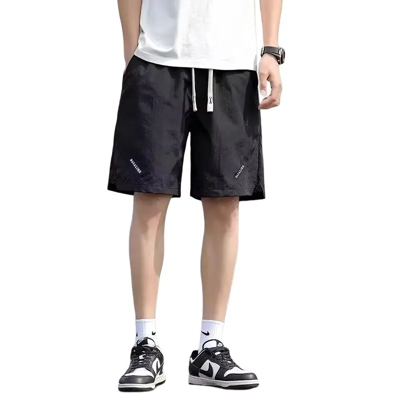 KVIV Casual Shorts Men Black -1