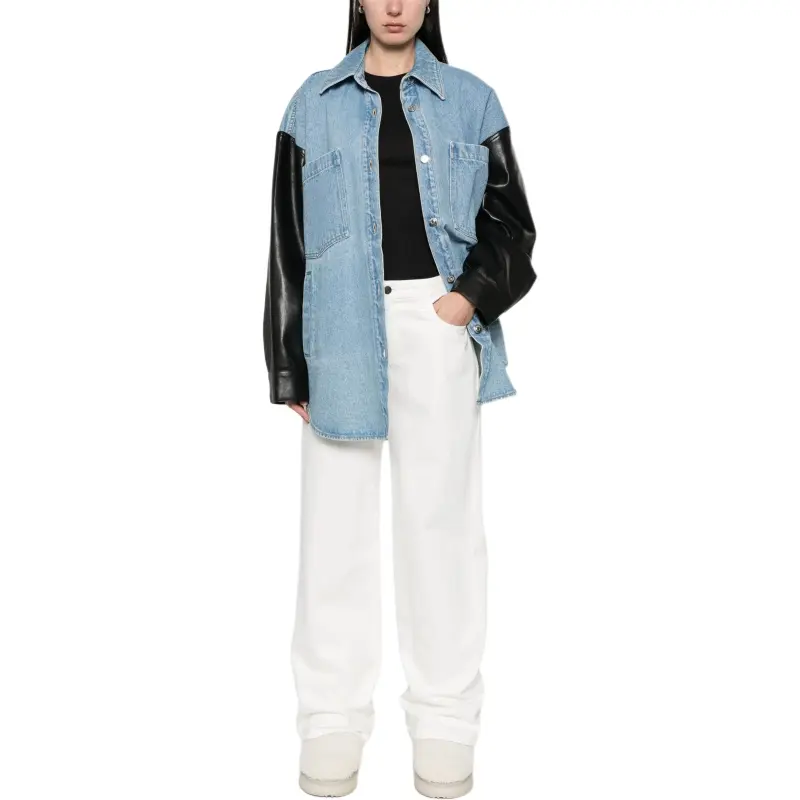NANUSHKA Denim Shirt-1