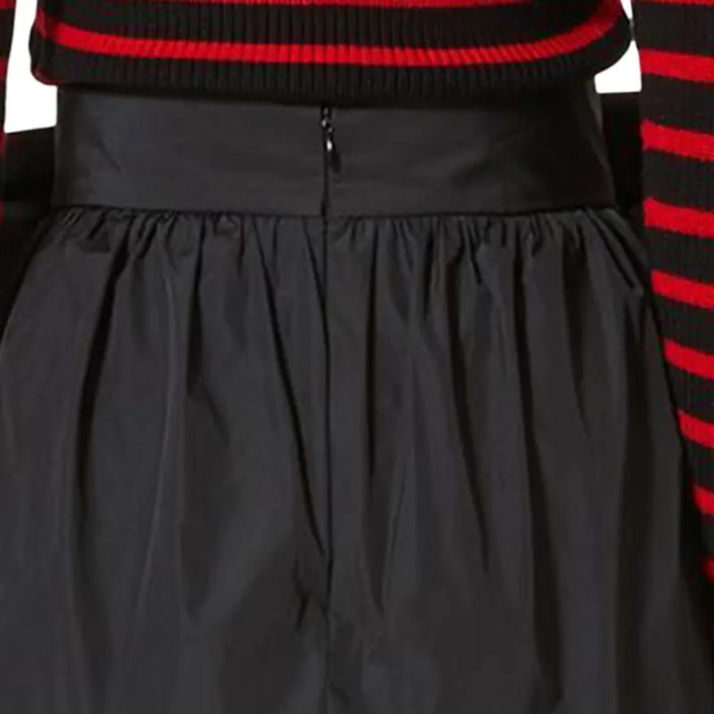 RED VALENTINO Casual Short Skirts Women's Black-5