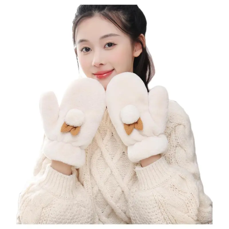 JEANSWEST Polyester Knit Gloves Unisex-11