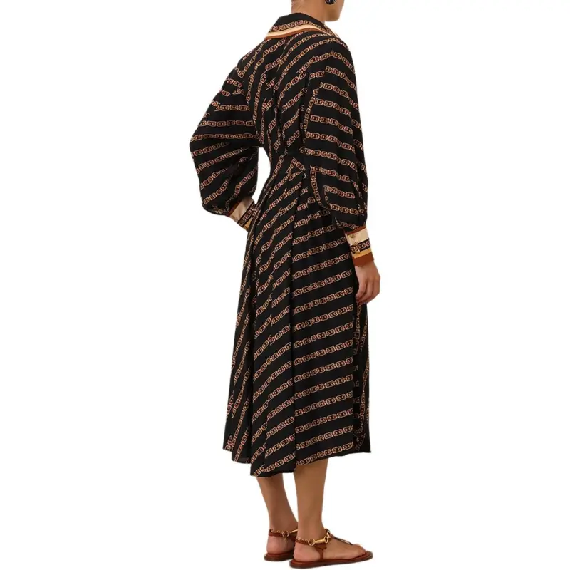 Zimmermann SS25 Long Sleeved Dresses Women's Black-2