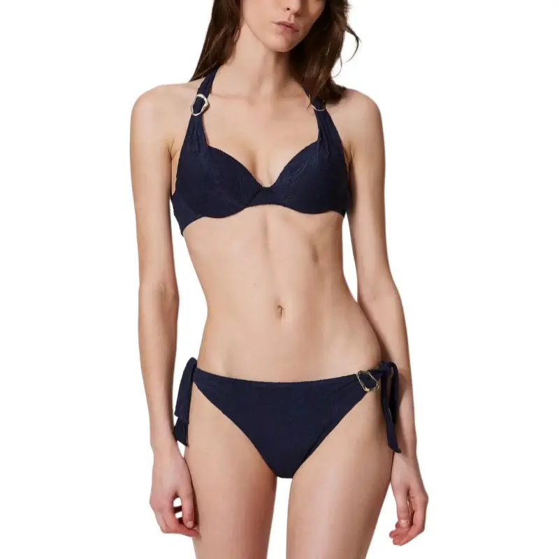 TWINSET MILANO SS25 Swimming Shorts Women's Blue-1