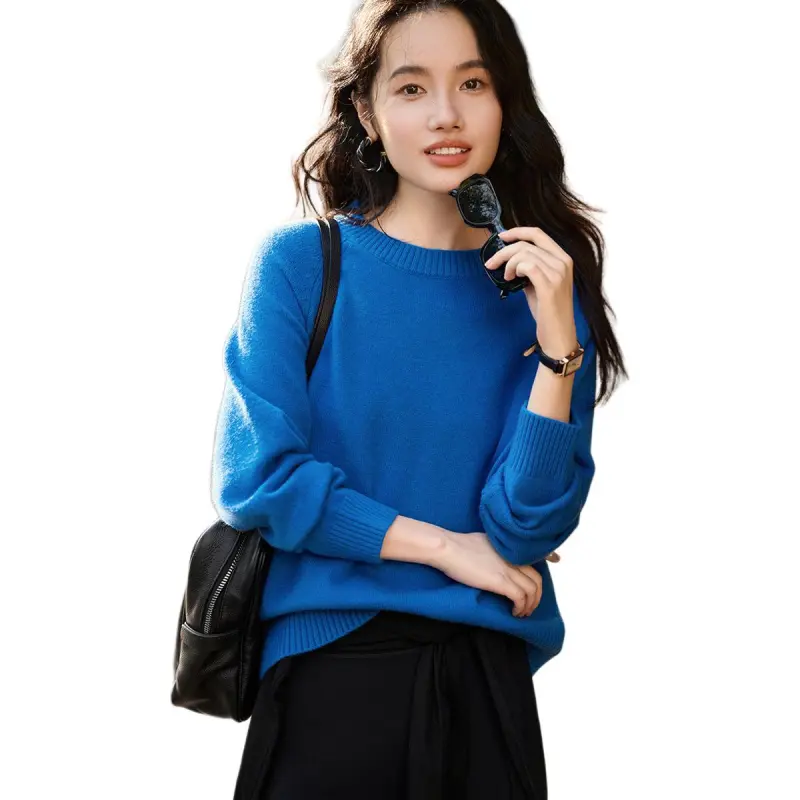 Mo Han Yi Mei Knitwear Women's Starry Blue-1