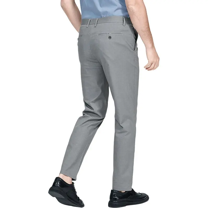 FIRS Casual Pants Men's Gray Blue-4