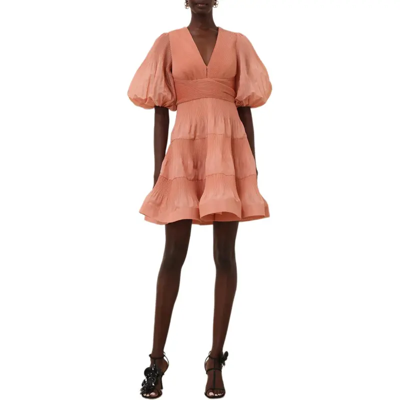 Zimmermann Pleated Mini Dress-1