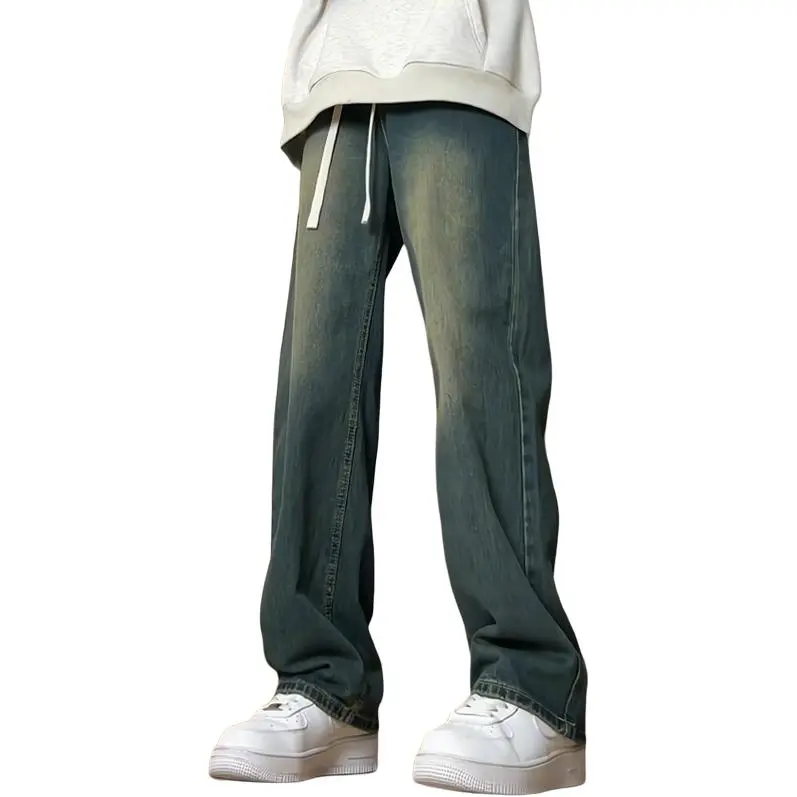 GOODHENLCE Jeans Unisex Blue-1