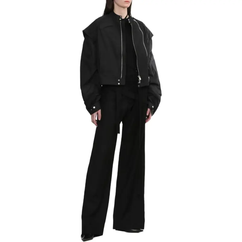 HELIOT EMIL Zip detail Bomber Jacket-2