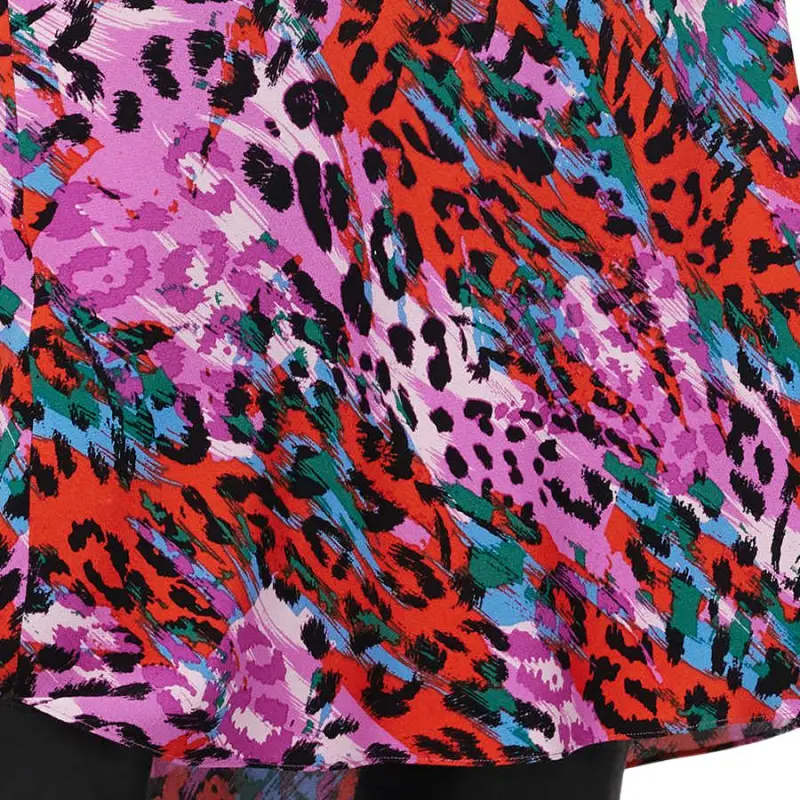 Diane Von Furstenberg SS25 Casual Long Skirt Women's Multicolor-4