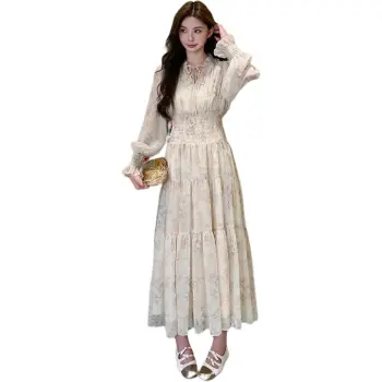 Dior Beauty Long Sleeved Dress Women's