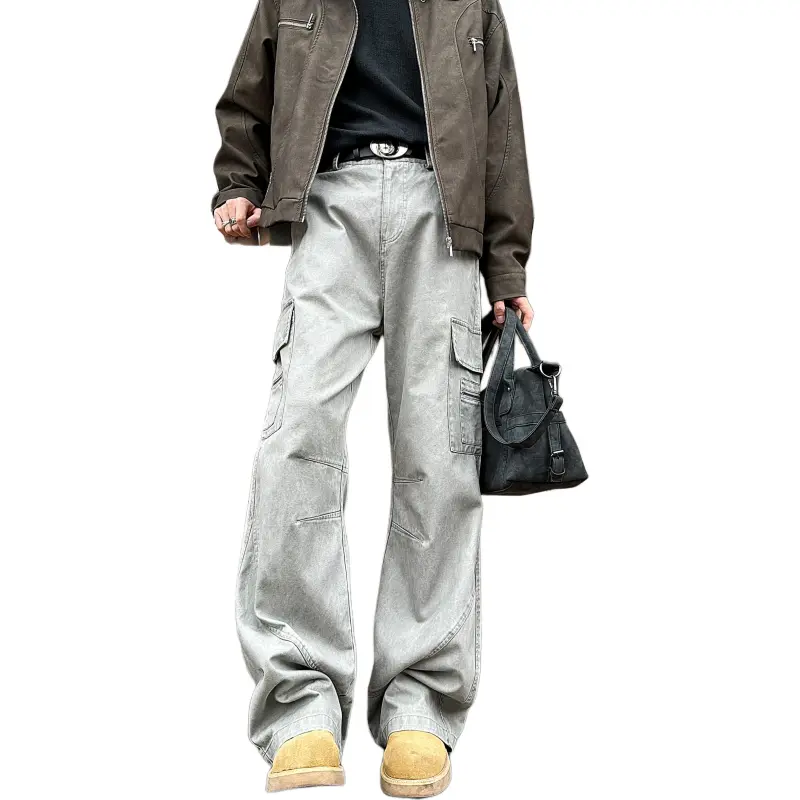 FONDLOOK Jeans Unisex-4