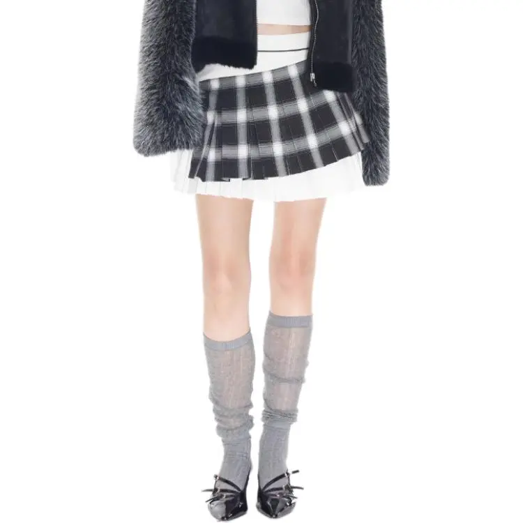 JAC FLEURANT Casual Short Skirts Women's Black-3