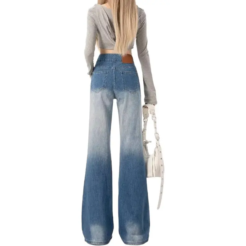 Ordifen Jeans Women's Blue-5