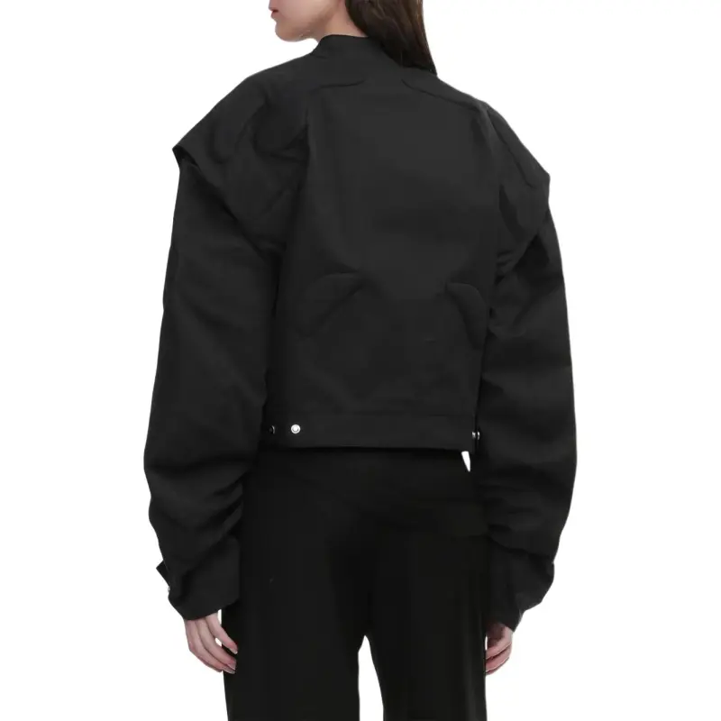 HELIOT EMIL Zip detail Bomber Jacket-3