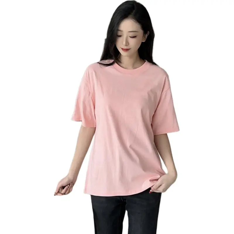 NEAR HERE T Shirts Unisex Pink-3