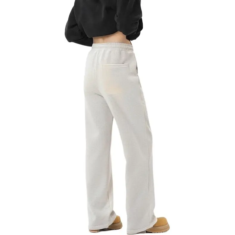 SUNSETMONENT Casual Pants Unisex White-1