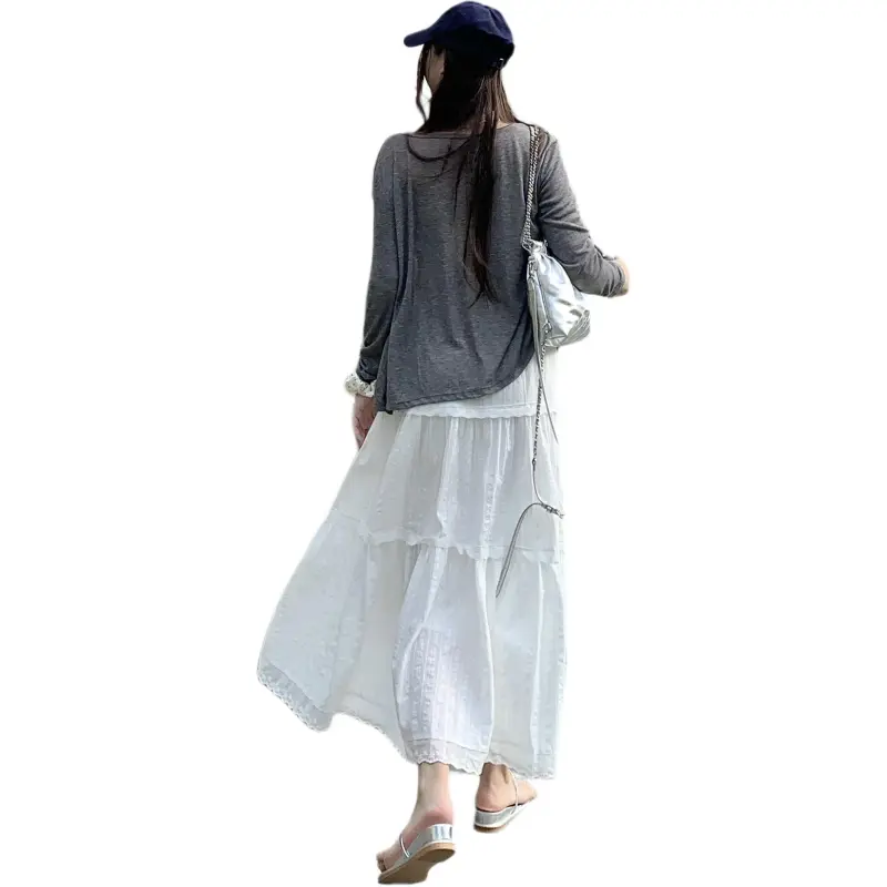 Dior Beauty Casual Long Skirt Women's-2