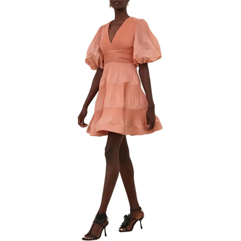 Zimmermann Pleated Mini Dress-3