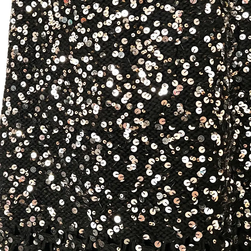 CHANEL Slip Dress Women's Black-1