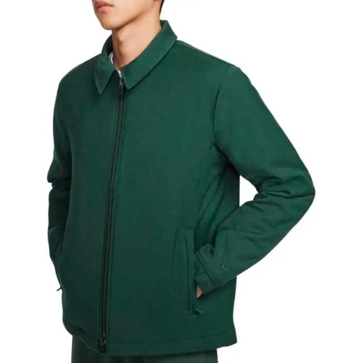 Nike FW24 Jackets Coats Unisex Dark Green-2