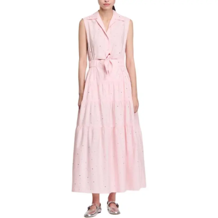 Sandro Crystal embellished Midi Dress-1