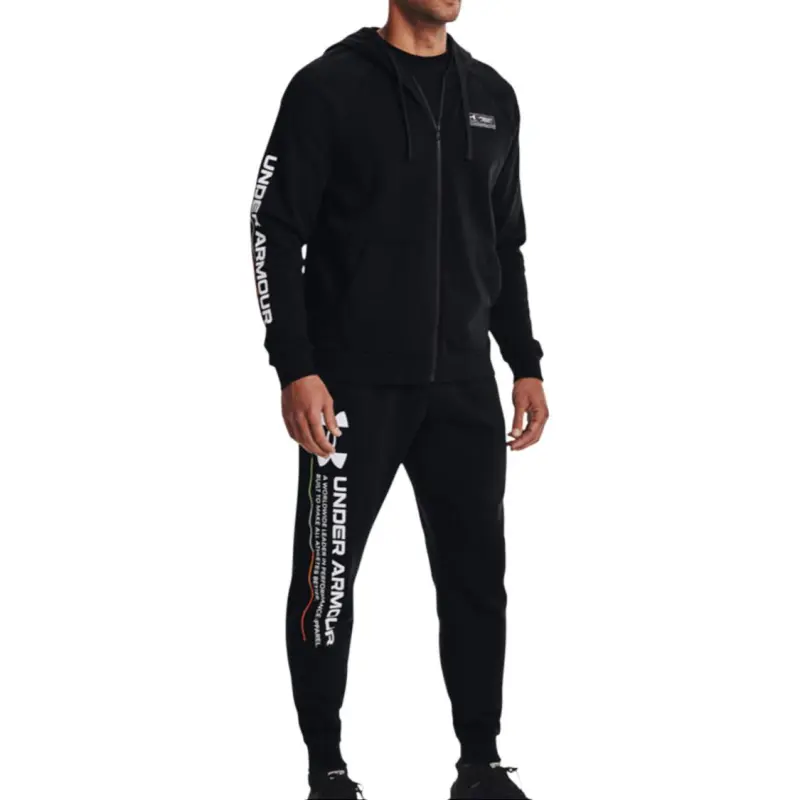 Under Armour Rival Fleece Knitted Sweatpants Men's Black-4