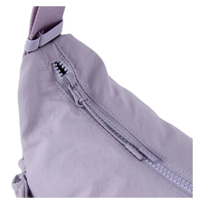 FILA FUSION Fabric Shoulder Bag Unisex U Gray Purple-3