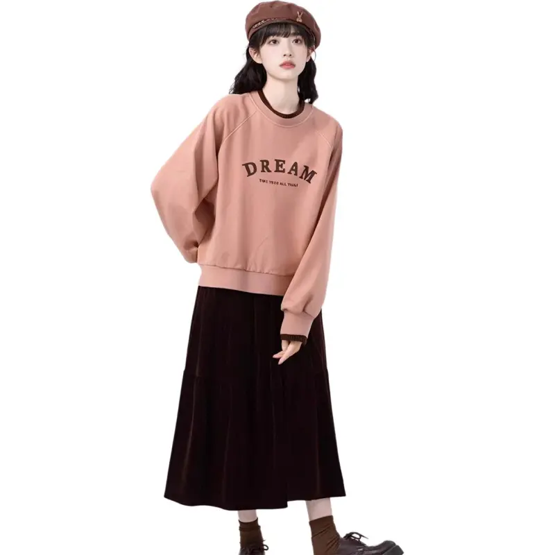 Tonlion Sweatshirt Women's Cherry Blossom Pink-1